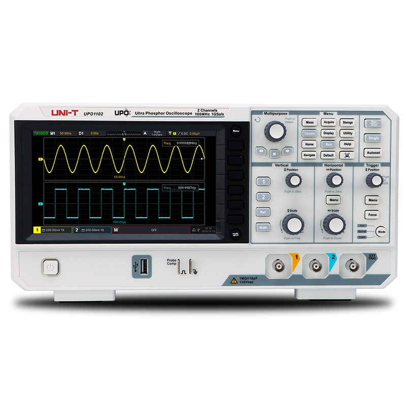 Oscilloscope numérique UPO1102