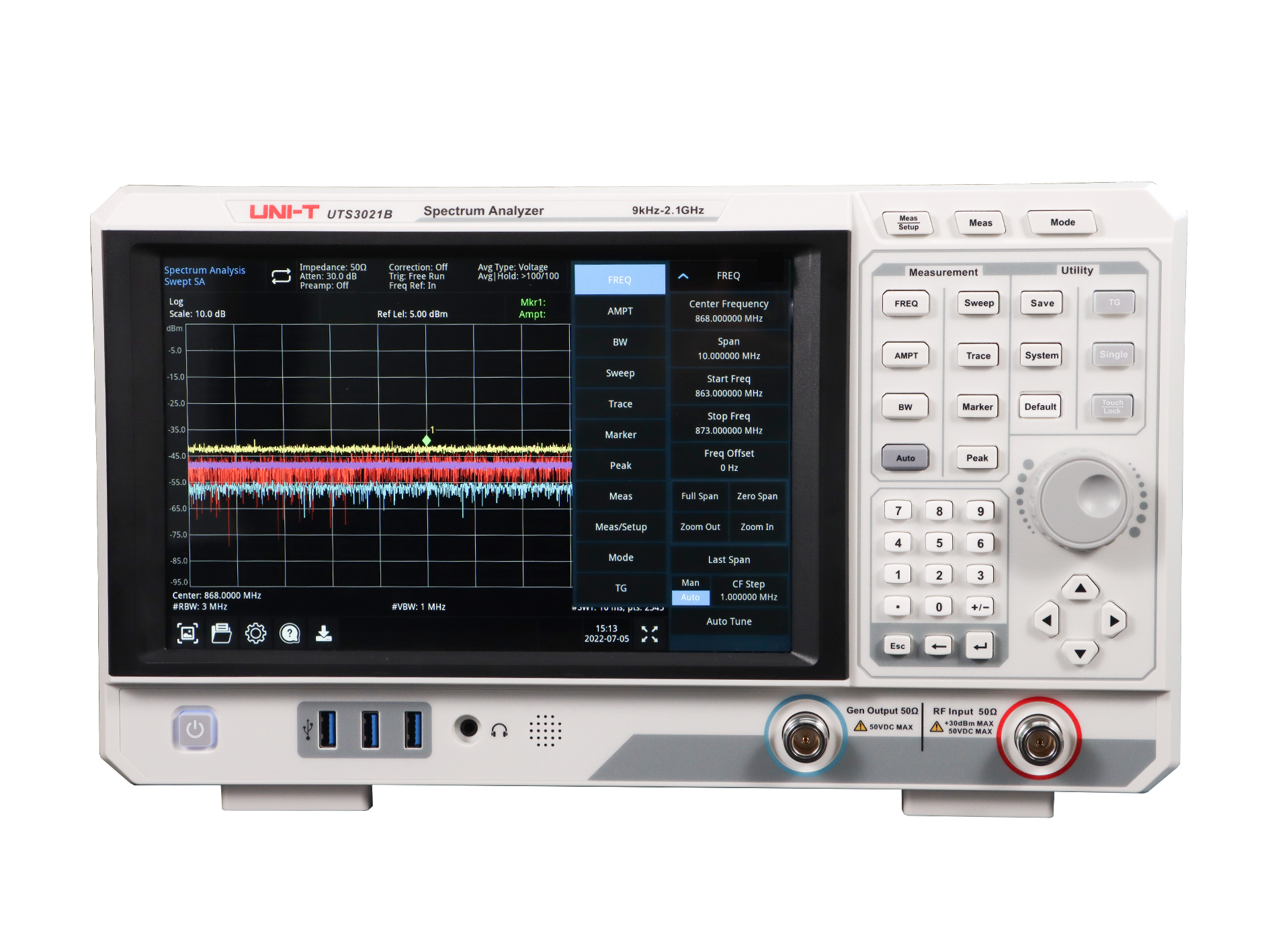 UTS3021B Spectrum Analyzer (Used)