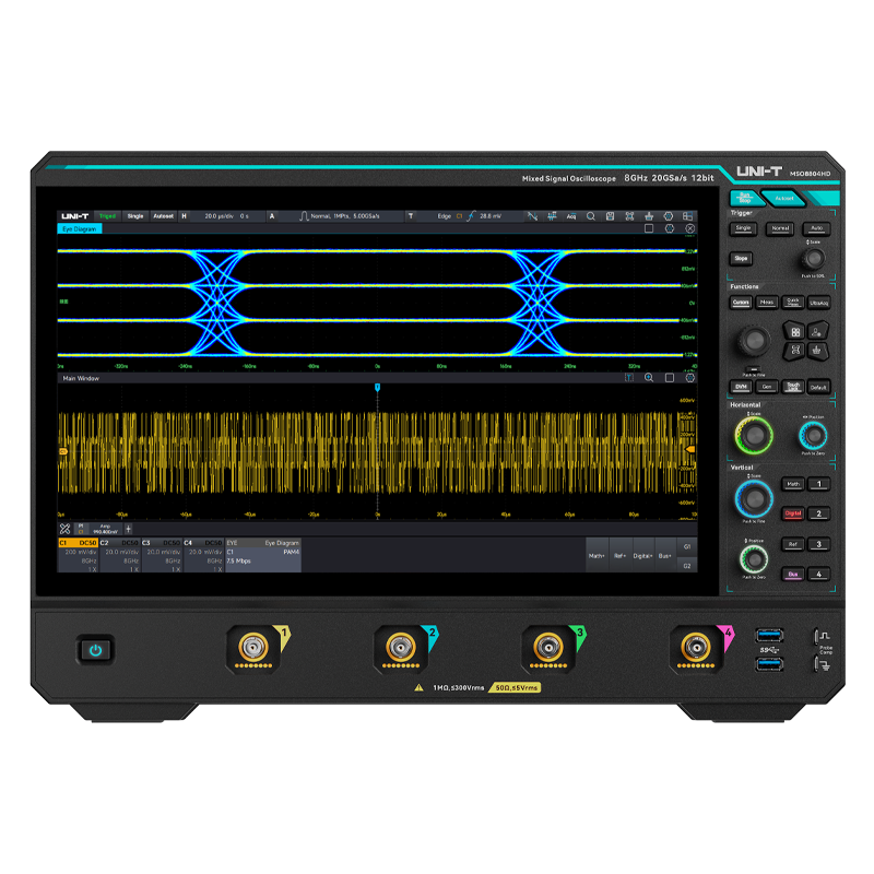 MSO8000HD Series: Advancing High-Resolution Oscilloscope Performance