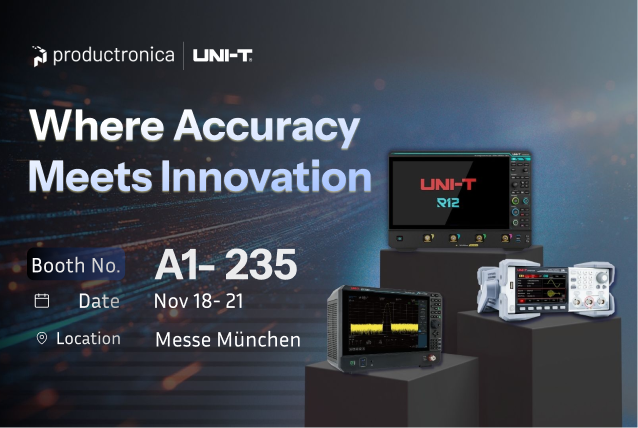 Meet UNI-T at Productronica 2025