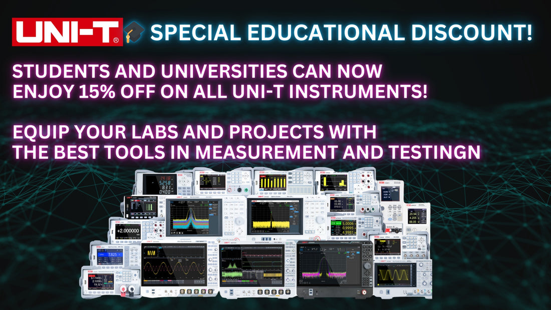 Empowering Future Engineers: UNI-T's 15% Educational Discount