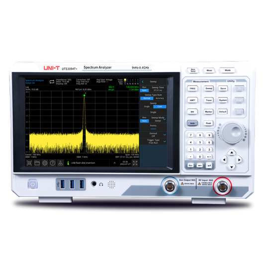 Discover the Power of Precision with the UTS3000T+ Series Spectrum Analyzers