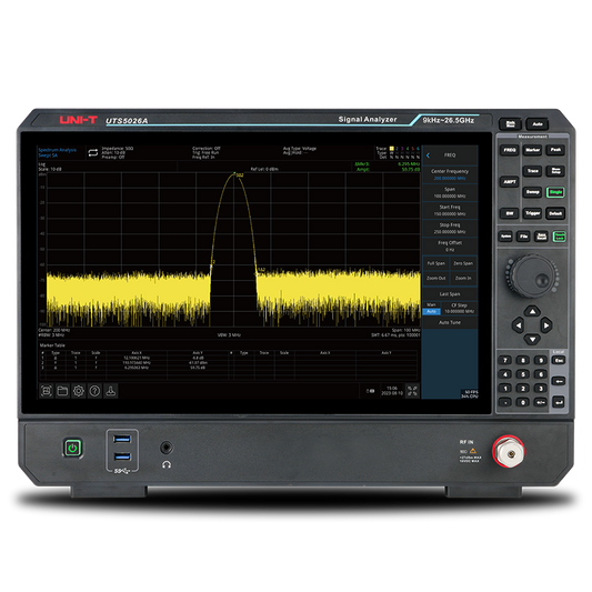 High-Performance UTS5000A Signal Analyzers for Diverse Applications