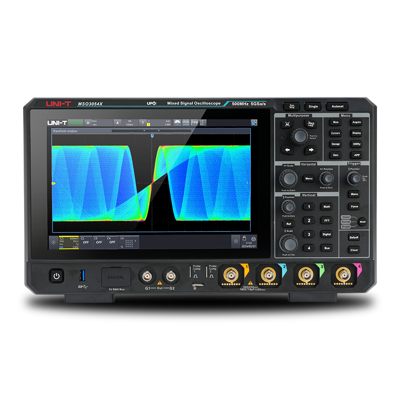 MSO3000X Series - Mixed-Signal Oscilloscope | 5 GSa/s Sampling, Ultra ...
