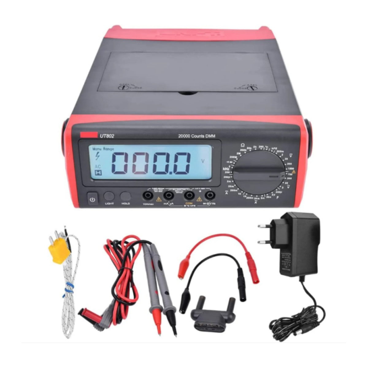 UNI-T UT800 Series Bench Type Multimeters True RMS, Automatic Range, Portable Desktop Economy, AC and DC Power Supply (UT801) UT8804E 4.8 Digit Advanced-Series Bench Digital Multimeter \u2013 Uni